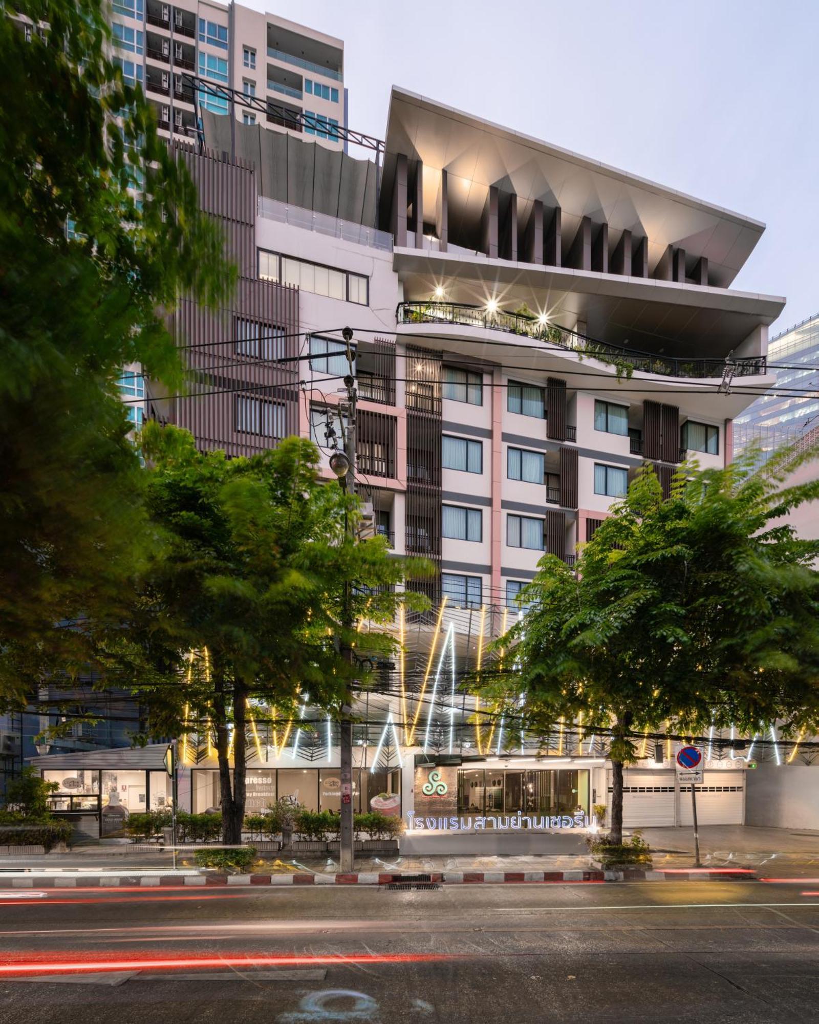 Samyan Serene Hotel Bangkok Kültér fotó